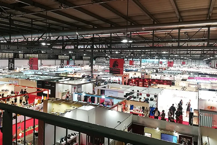 イタリア 展示会の様子1