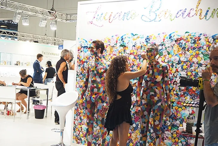 イタリア 展示会の様子3